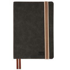 Ежедневник А5 Leo Planner датированный 2026 "Trend", мягкий, черный, 368 страниц
