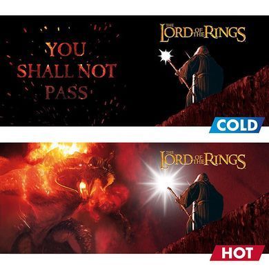 Чашка хамелеон LORD OF THE RINGS You shall not pass (Властелин колец) 460