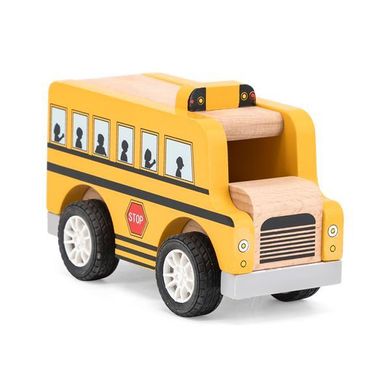 Дерев'яна машинка Viga Toys Шкільний автобус (44514)