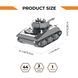 Коллекционная модель-конструктор Metal Time World of Tanks танк M4 Sherman (MT070)