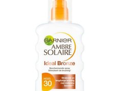 Солнцезащитный спрей Garnier Ambre Solaire Ideal Bronze SPF30 - 200 мл 02200