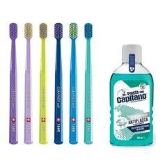 Зубная щётка Curaprox CS 1560 Soft + ополаскиватель PASTA DEL CAPITANO Con Antibatterico