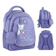 Рюкзак школьный полукаркасный Education "Kuromi", Kite (HK25-700M)