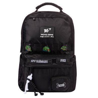 Рюкзак YES Mood Zone Emotions Black T-51