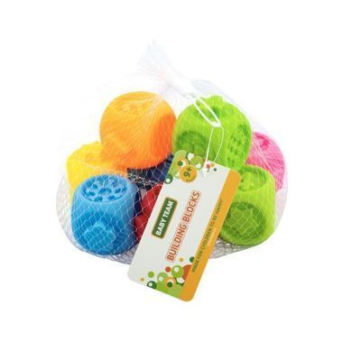 Дитячі кубики Baby Team тактильні 10 шт. (8875)