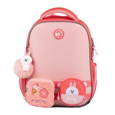 Рюкзак шкільний каркасний YES Line Friends Pretty Cony H-100