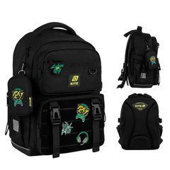 Рюкзак школьный мягкий Education "Cyber Game", Kite (K25-1022M-2) + пенал в подарок