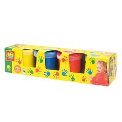 Пальчиковые краски - МОИ ПЕРВЫЕ РИСУНКИ (4 цвета, в пластиковых баночках) 0305S