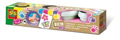 Пальчикові фарби серії "Еко" - Юні Художниці (4 кольори, у пластикових баночках) 24927S