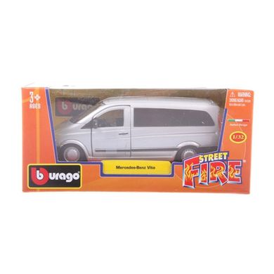 Автомодель - MERCEDES-BENZ VITO (асорті сріблястий, чорний 1:32) 18- 43028