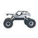 Автомобиль OFF-ROAD CRAWLER на р/у – ROCK (серебристый, метал. корпус, 1:18) SL-111RHS