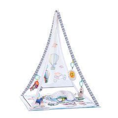 Развивающий игровой коврик Hauck 1st Tent белый (76306-7)