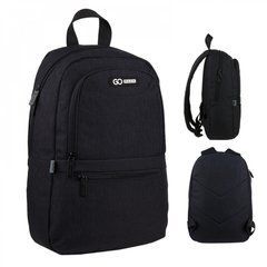 Рюкзак для міста та навчання Education Teens чорний, GoPack (GO24-119S-4)