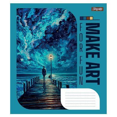 Зошит для записів 1Вересня Make art 48 аркушів лінія