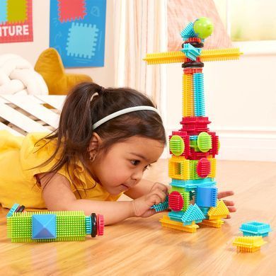 Конструктор серии Bristle Blocks - Строитель, 56 деталей (BT3070Z)