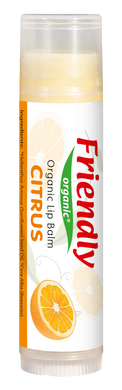 Органический бальзам для губ Friendly organic цитрус 4,25 гр (ФР-00002010)