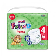 Трусики-підгузки Goo.N Friend для дітей 9-14 кг (4, 30 шт) F1010117-001