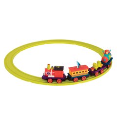 Игровой набор с железной дорогой - БАТТАТОЭКСПРЕСС S2 (свет, звук, 4 вагончика, диаметр 91 cm) BX1742Z