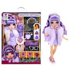 Игровой набор с куклой Rainbow High серии Creative Crystals - Виолетта (121404)