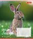 Тетрадь школьная 1B Animals of Ukraine А5 18 листов линия