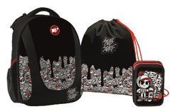 Школьный набор Yes H-28_Collection "SubSurf. Black and White" 3 предм.