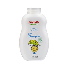 Органічний дитячий шампунь-гель Friendly Organic без запаху 400 мл