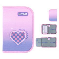 K26-621-1 Пенал Kite 1 відділення, 1 відворот, без наповнення Charming