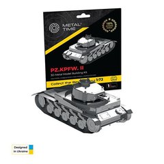 Колекційна модель-конструктор Metal Time Pz.Kpfw. II танк (MT060)