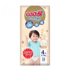 Підгузки Goo.N Premium Soft для дітей (L, 9-14 кг, 52 шт.) F1010101-155