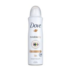 Дезодорант-антиперспирант спрей женский Dove invisible dry 48h 150 ml 02511