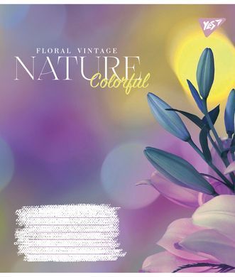 Тетрадь для записей Yes Nature colorful А5 60 листов клетка