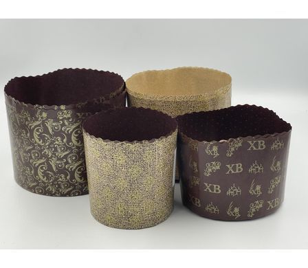 Великодня форма для випічки Пасочок 70х85 мм (2000 шт) 150гр. Panettone Італія
