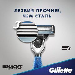 Бритва Gillette Mach3 Start 2 картриджа Original 01250