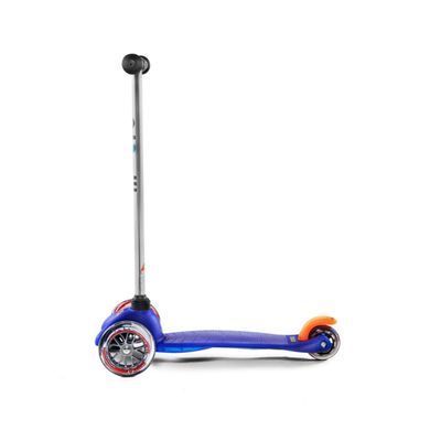 Самокат MICRO серии "Mini Classic" - СИНИЙ (до 50 kg, 3-х колесный) MM0001