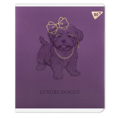 Тетрадь YES Luxure doggy А5 24 листов клетка