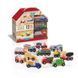 Набор грузовиков Guidecraft Block Play к Дороге из дерева, 12 шт. (G6718)