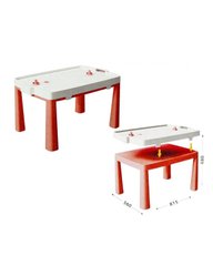 Дитячий столик 2в1 із комплектом для ігор Фламінго червоний, ТМ DOLONI (04580/5)