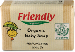 Органическое твердое мыло для рук Friendly organic без запаха 100 гр (ФР-00002016)