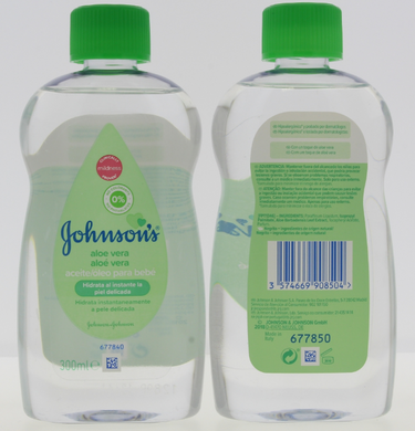 Johnson`s Baby Масло детское с алое 300 ml 012862