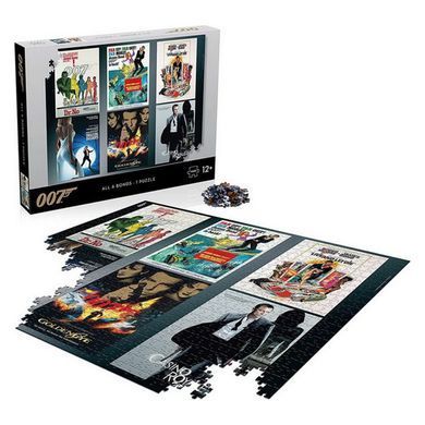 Пазл JAMES BOND 007 Actor Debut Poster 1000 pcs
