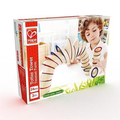 Головоломка из бамбука Hape Totter Tower Башня (E5524)