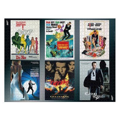 Пазл JAMES BOND 007 Actor Debut Poster 1000 pcs