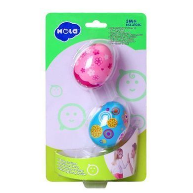 Погремушка Hola Toys Яйца в ассорт. (3102C)