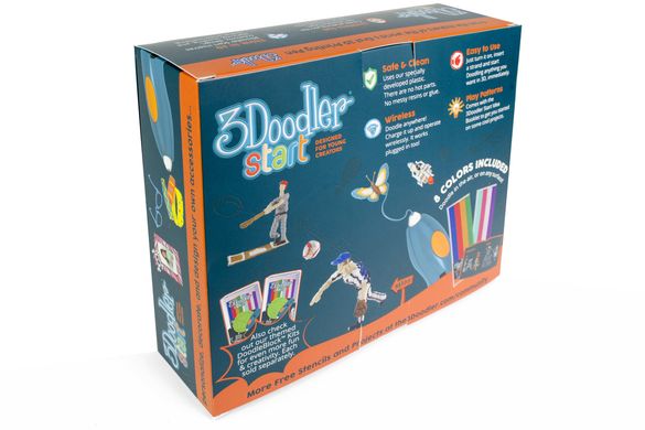3D-ручка 3Doodler Start для детского творчества - КРЕАТИВ (48 стержней) 3DS-ESST-E-R