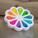 Іграшка тактильна Кольорові пелюстки Fat Brain Toys dimpl digits (F275EN)