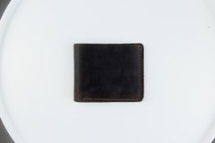Чоловічий гаманець-біфолд із натуральної шкіри Crazy Horse (темно-коричневий)
