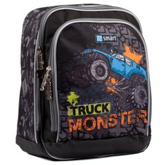 Рюкзак школьный SMART H-55 Monster Truck черный