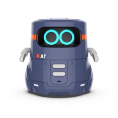 Розумний робот з сенсорним керуванням та навчальними картками - AT-ROBOT 2 (фіолетовий, озвуч. укр.) AT002-02-UKR