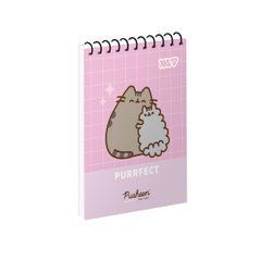 Зошит для записів Yes Pusheen: Purrfect Mood одинарна спіраль А7/80 аркушів