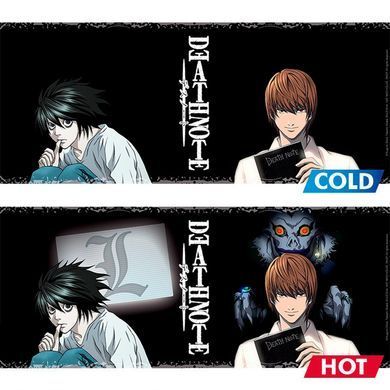 Чашка хамелеон DEATH NOTE KiraL (Тетрадь смерти) 460 мл